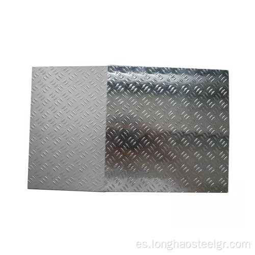 Placa de acero a cuadros de 2.5 mm de espesor enrollada caliente